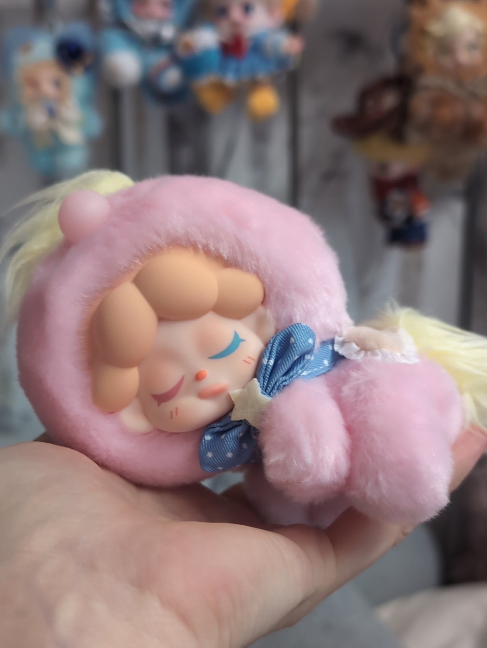 🌟Buy 2 Get 1 FREE-Wendy Plush Pendant/Fidget Toy 'Fluffy Ranch- "🩷 Pink Pony"